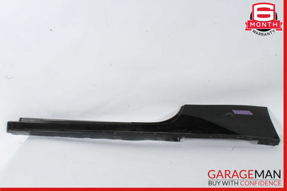 11-14 Ferrari Italia 458 Right Side Rocker Skirt Moulding Trim Panel Cover Black