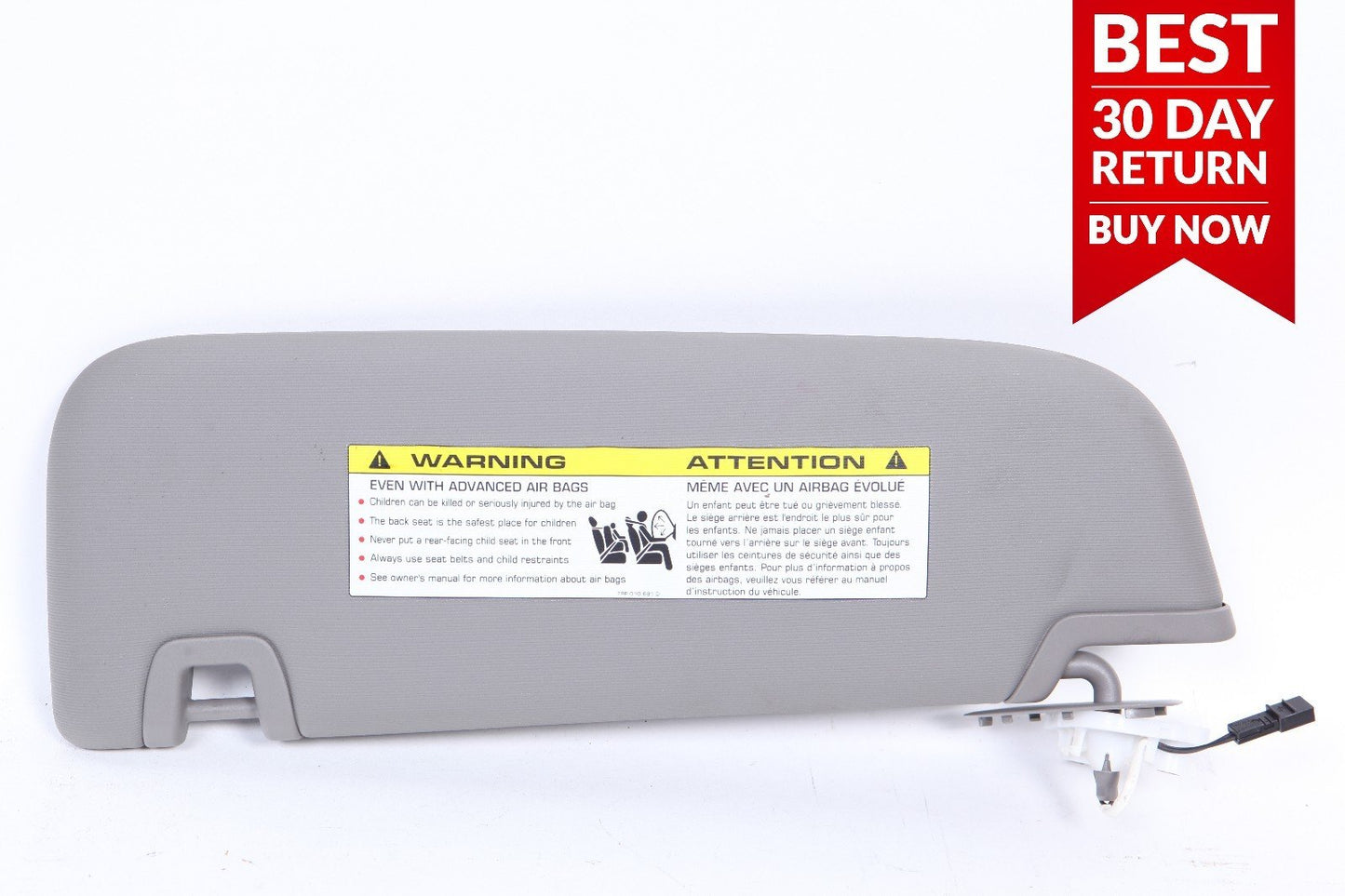 10-15 PORSCHE 970 PANAMERA FRONT RIGHT PASSENGER SIDE SUNVISOR SUN VISOR A28 OEM