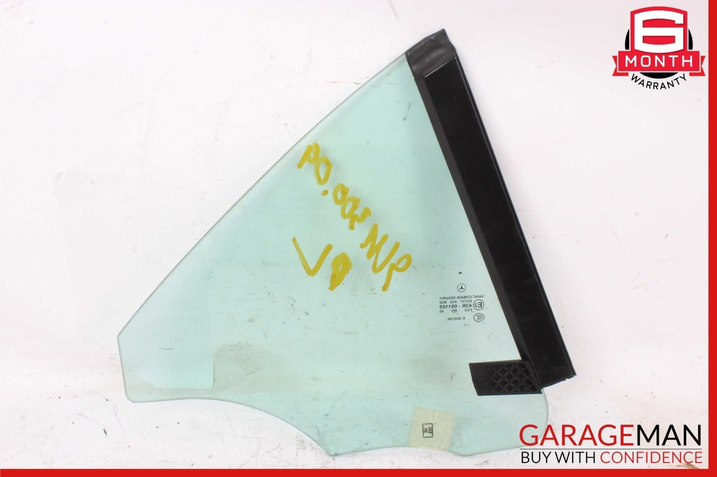 05-11 Mercedes R171 SLK280 SLK350 Rear Left Quarter Door Window Auto Glass