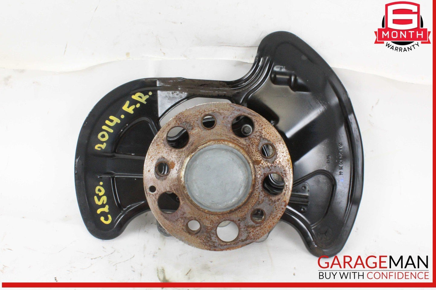 08-20 Mercedes W204 C250 Front Right Side Spindle Knuckle Wheel Hub Bearing OEM