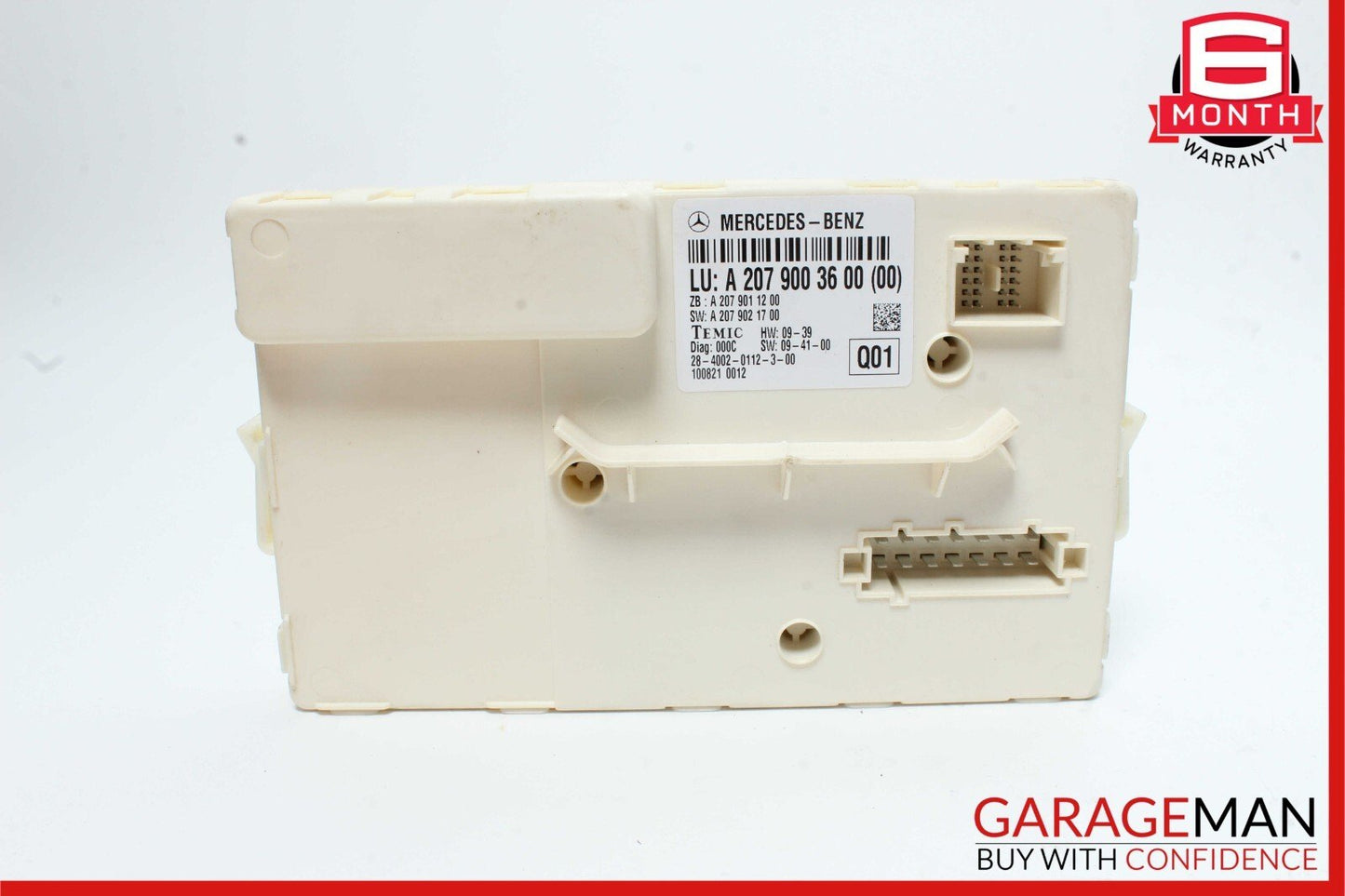 10-17 Mercedes E550 E350 E400 Coupe Rear Window Regulator Control Module Unit