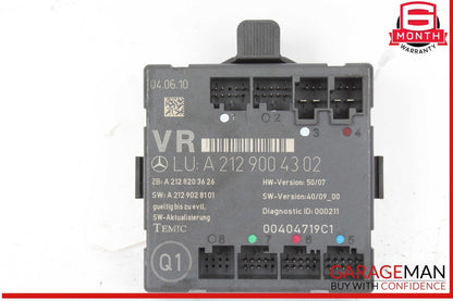 08-18 Mercedes W212 E550 C250 C300 Front Right Side Door Control Module OEM