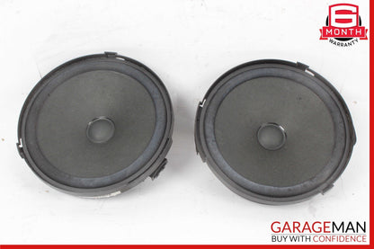 08-14 Mercedes W204 C250 C300 Rear Right & Left Door Sound Speakers Set of 2 OEM