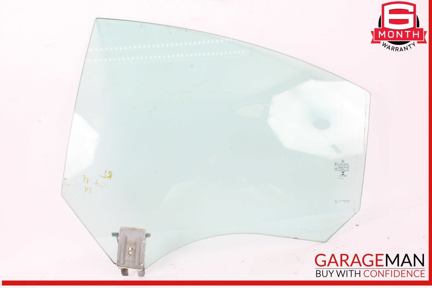 14-18 Mercedes W117 CLA45 AMG Rear Left Driver Side Door Window Glass OEM