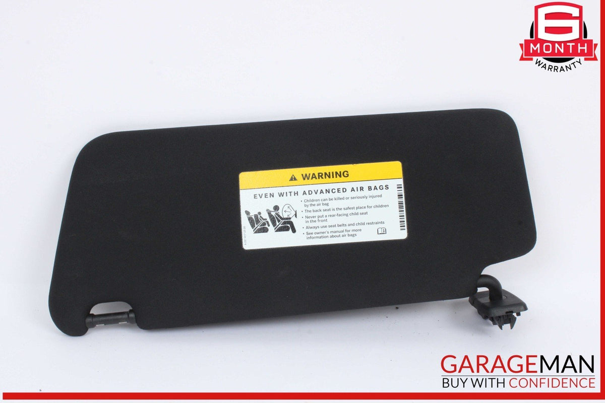 10-16 Mercedes W212 E400 Front Right Passenger Side Sunvisor Sun Visor Black OEM