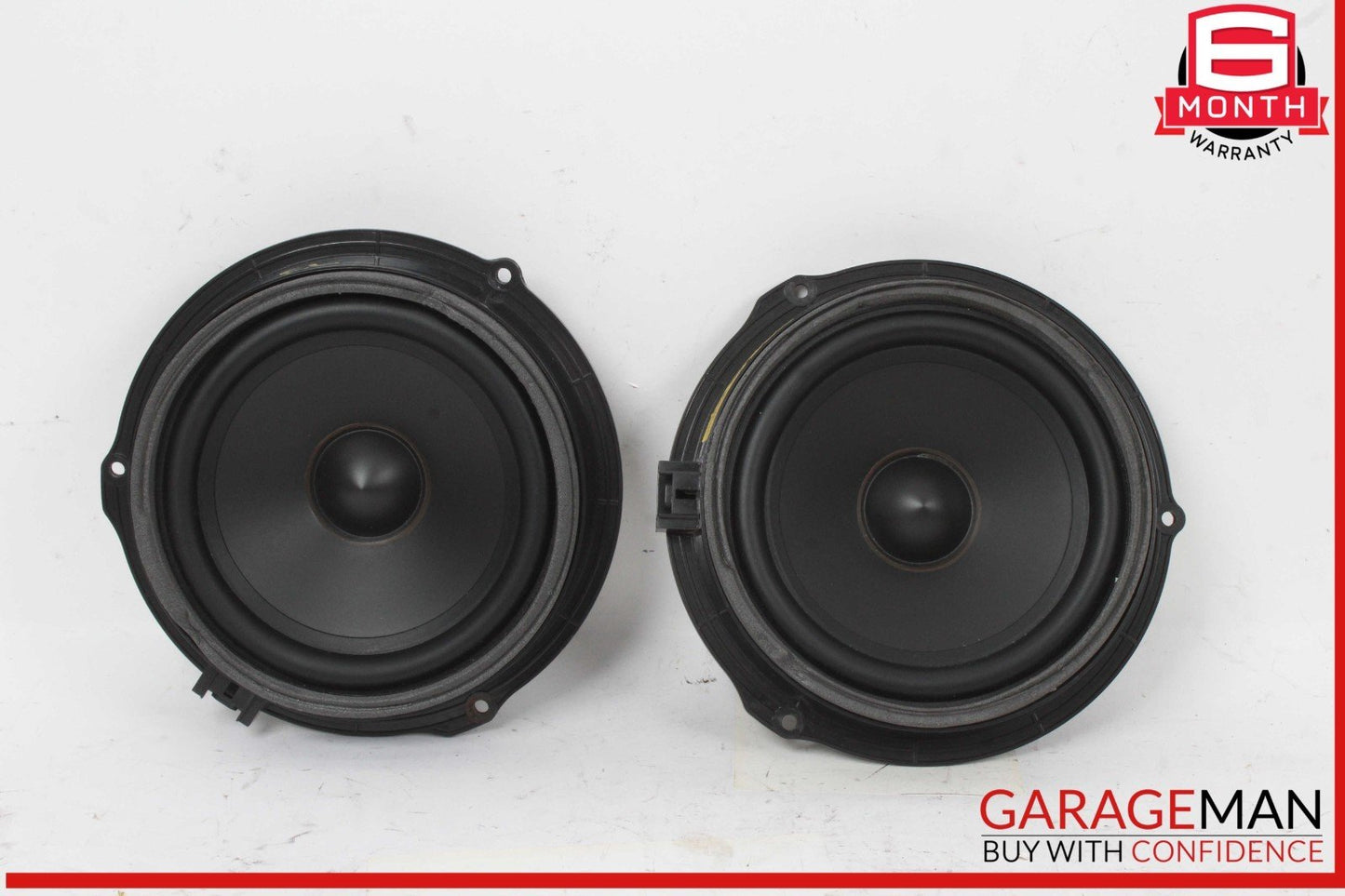 12-17 Range Rover Evoque Rear Left and Right Side Door Audio Sound Speaker Set