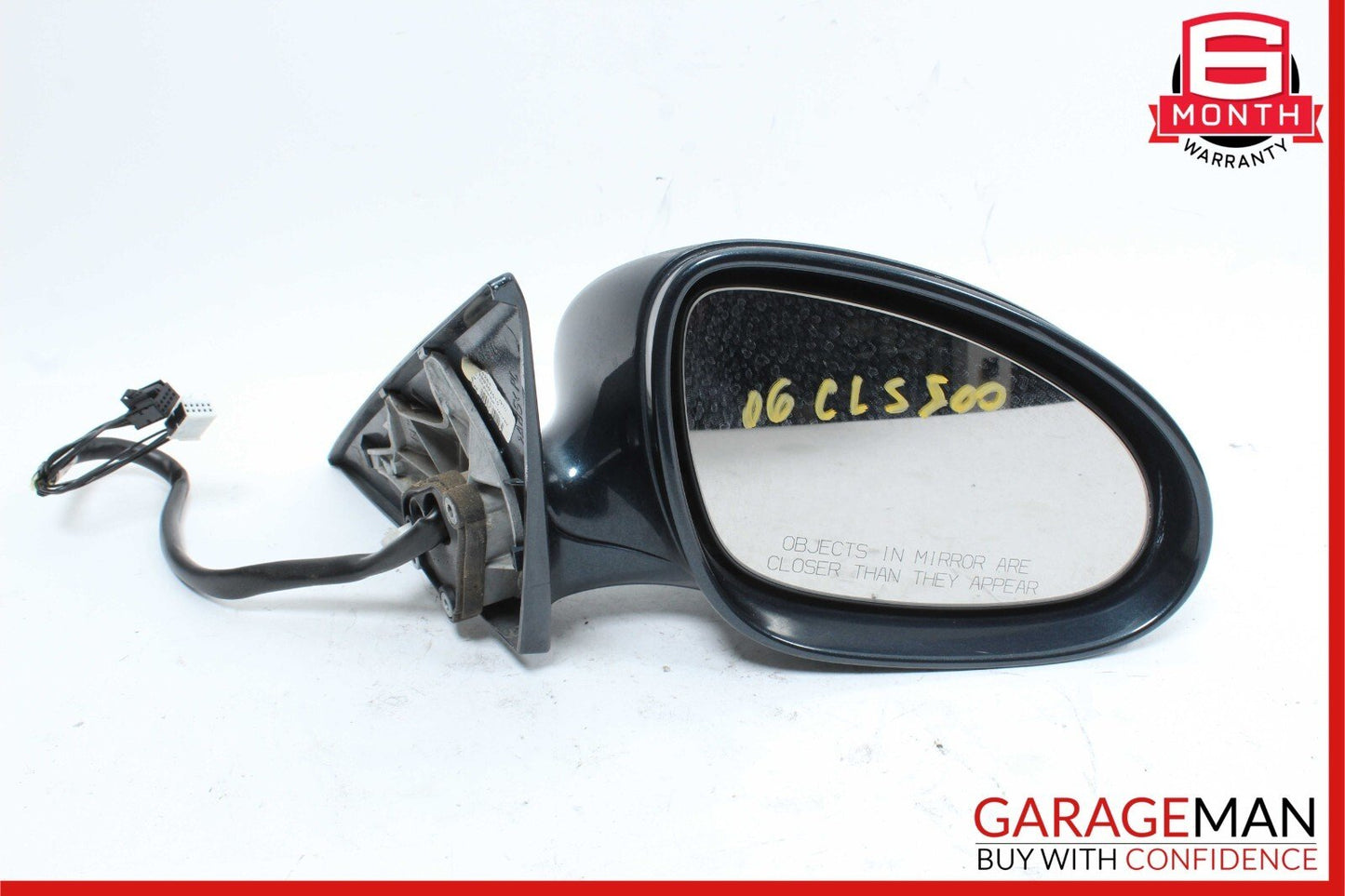 06-08 Mercedes W219 CLS500 CLS550 Front Right Side Mirror Door Rear View OEM