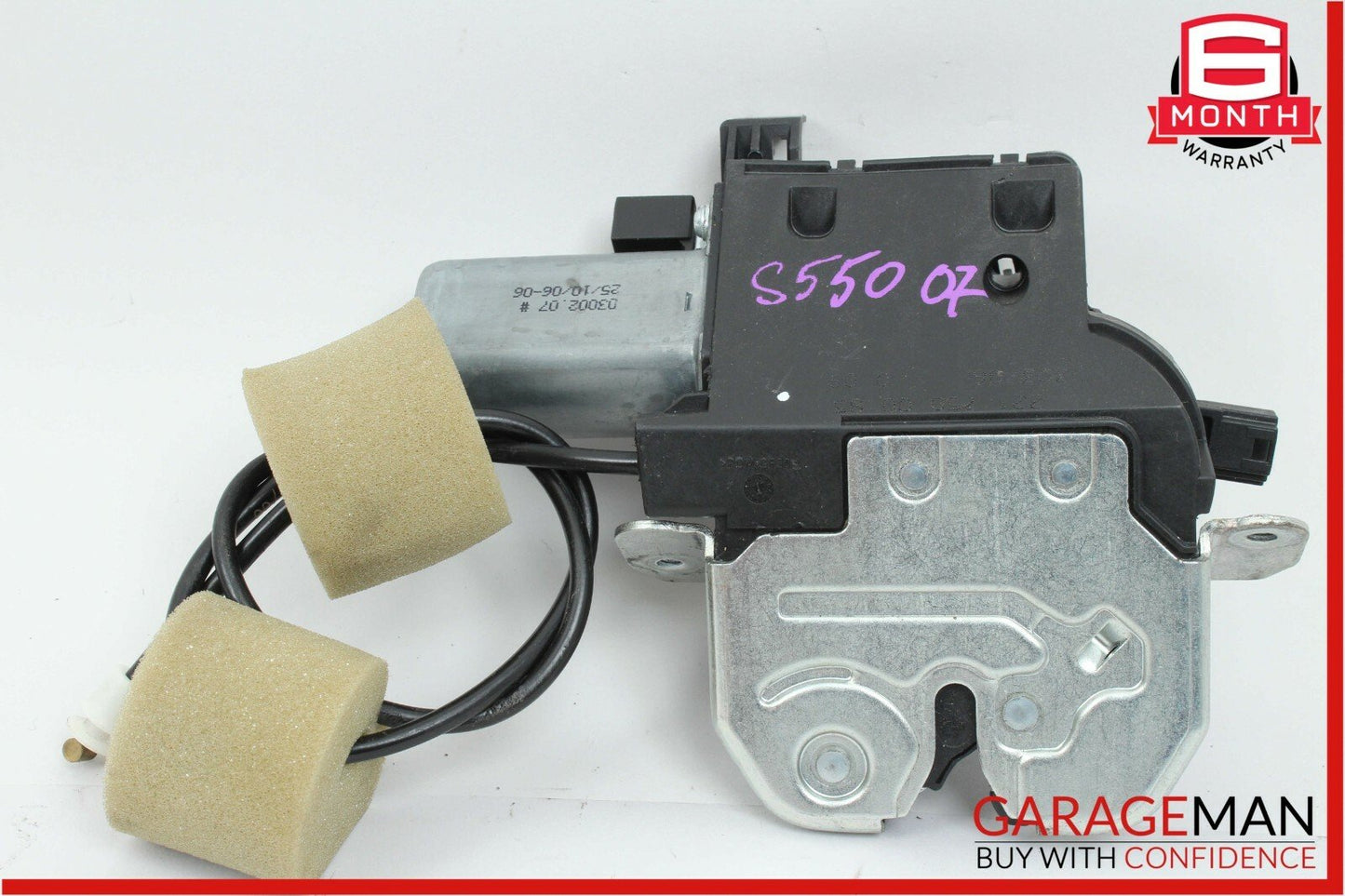 07-13 Mercedes CL550 S550 Rear Trunk Lid Lock Latch Actuator 2217500085 OEM