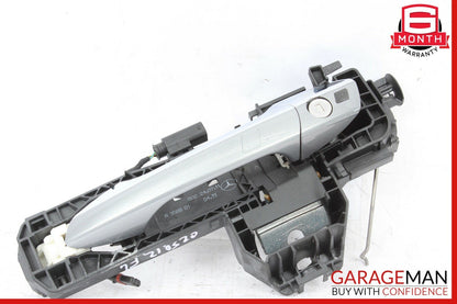 12-14 Mercedes W204 C250 C300 Front Left Keyless Go Exterior Door Handle Silver