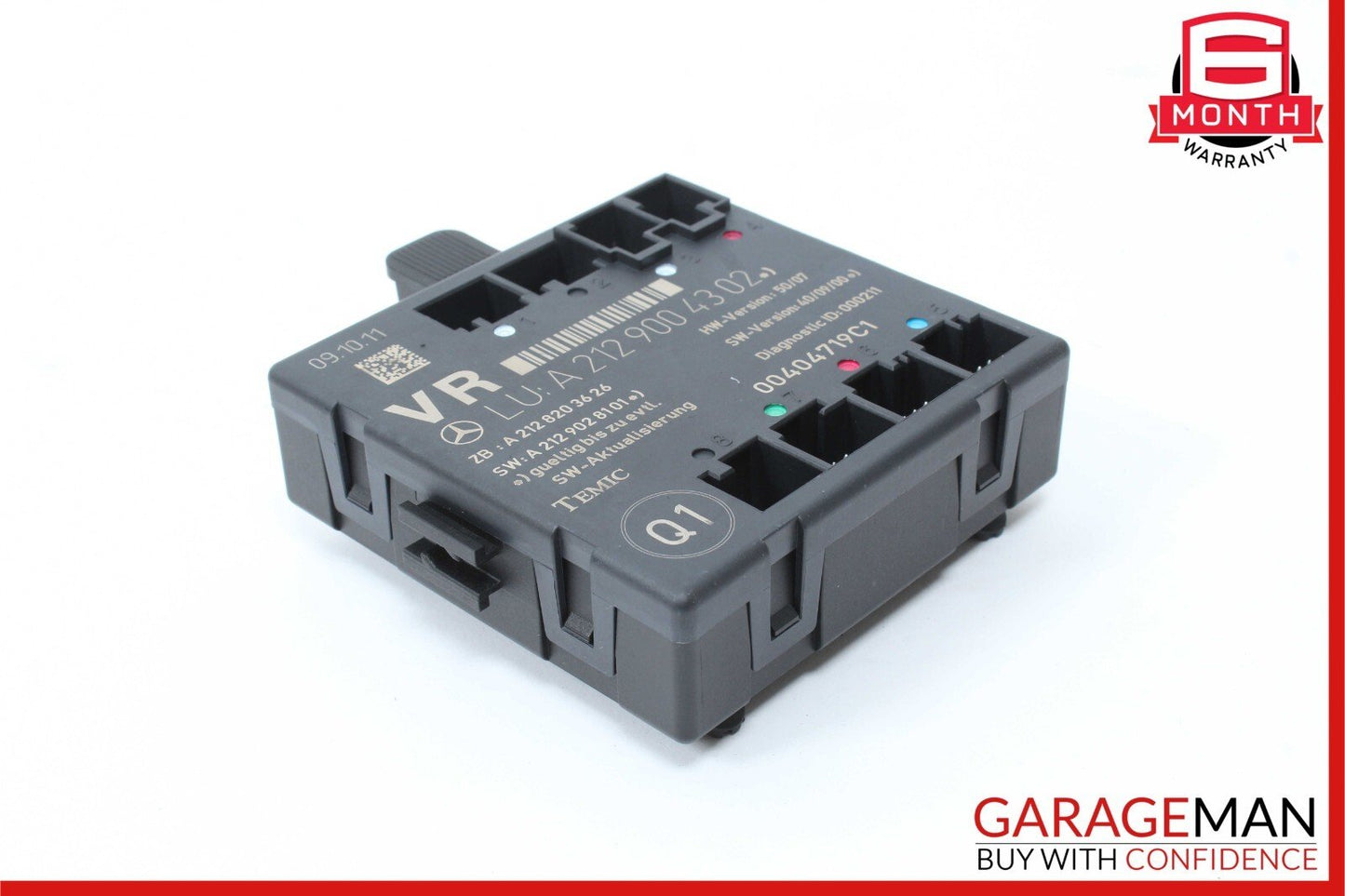 08-14 Mercedes W204 C63 E550 C300 E400 Front Right Side Door Control Module OEM