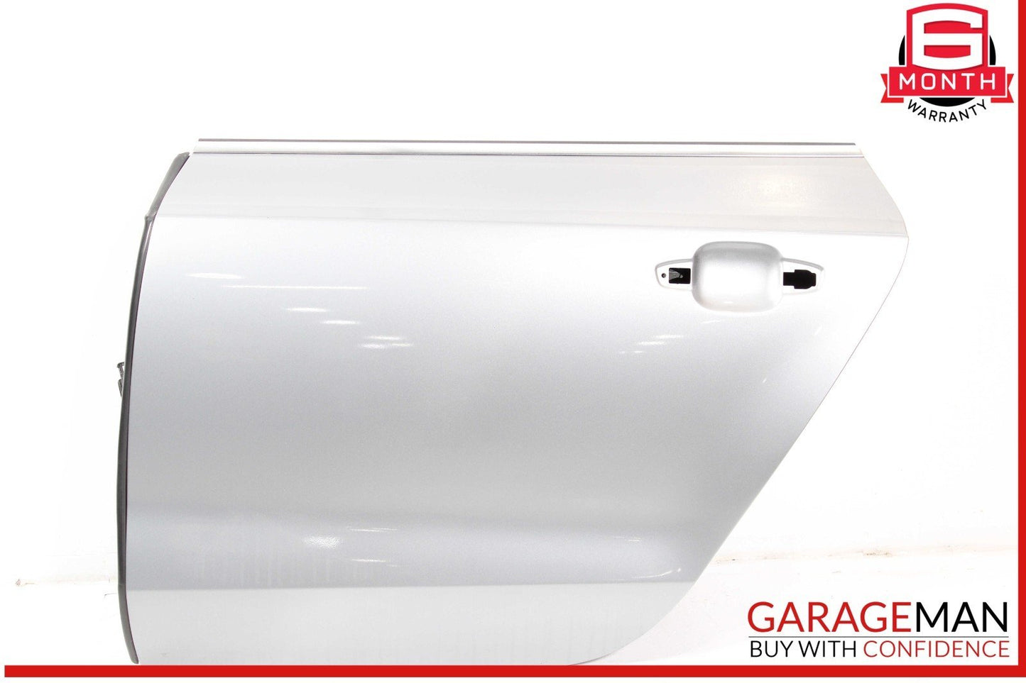 12-18 Audi A7 RS7 S7 Rear Left Driver Side Door Shell Panel Silver OEM