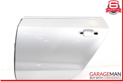 12-18 Audi A7 RS7 S7 Rear Left Driver Side Door Shell Panel Silver OEM