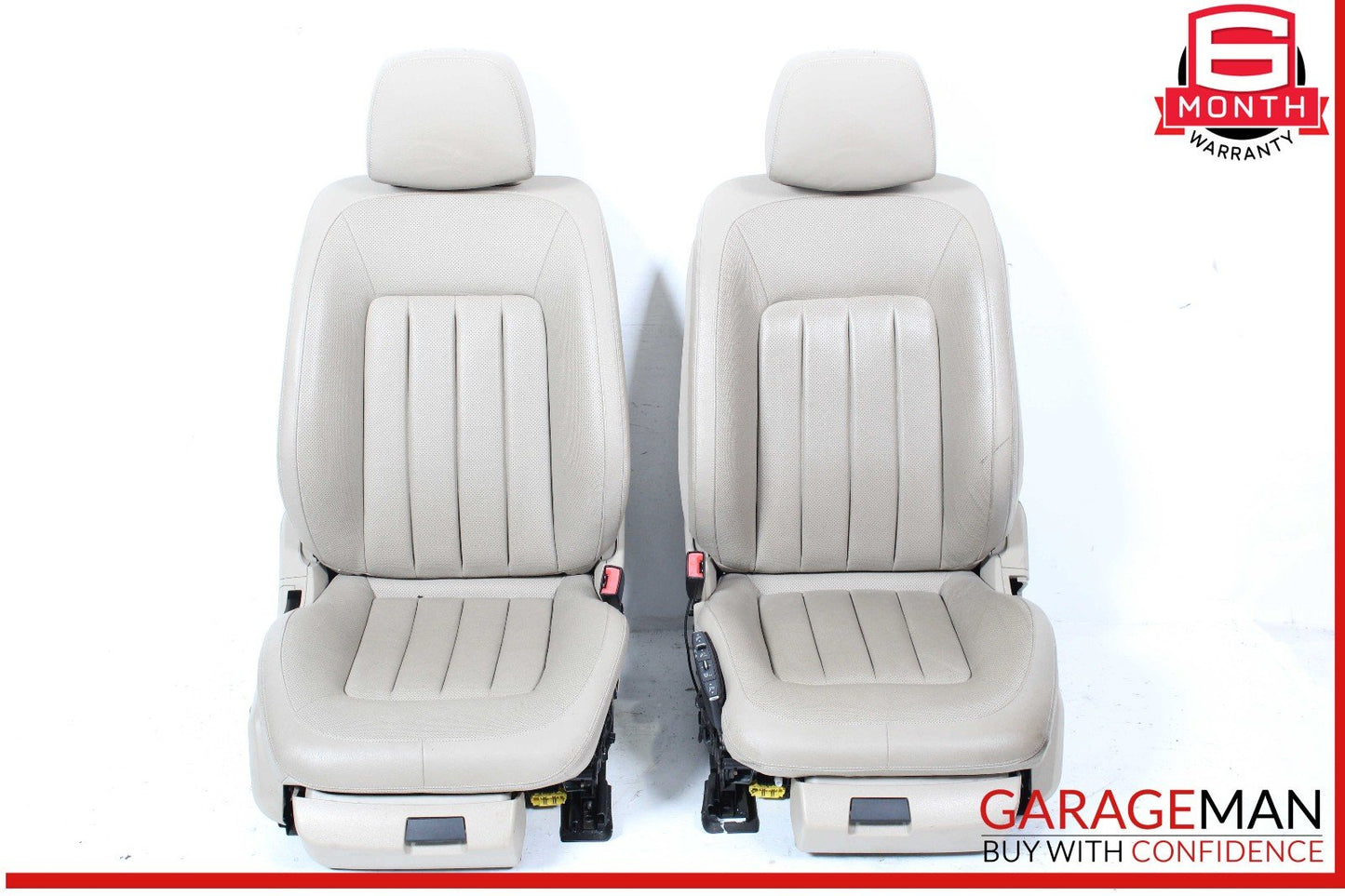 12-14 Mercedes W218 CLS550 Front Right & Left Side Complete Seat Cushion Cover