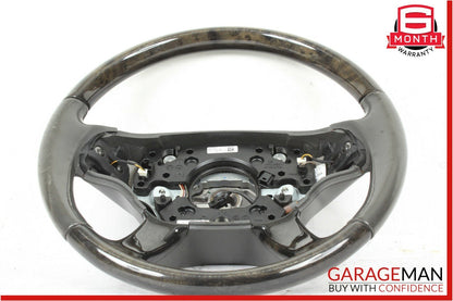 07-09 Mercedes W216 CL550 S550 4 Spoke Steering Wheel w/ Shift Buttons Wood OEM