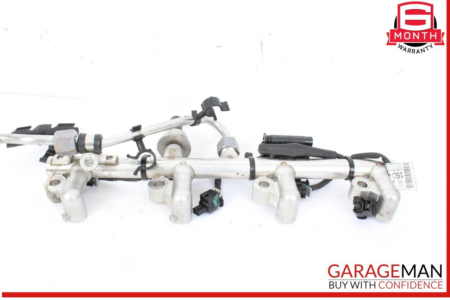 12-15 Mercedes W204 C250 SLK250 1.8L M271 Fuel Injector Rail Line Assembly OEM
