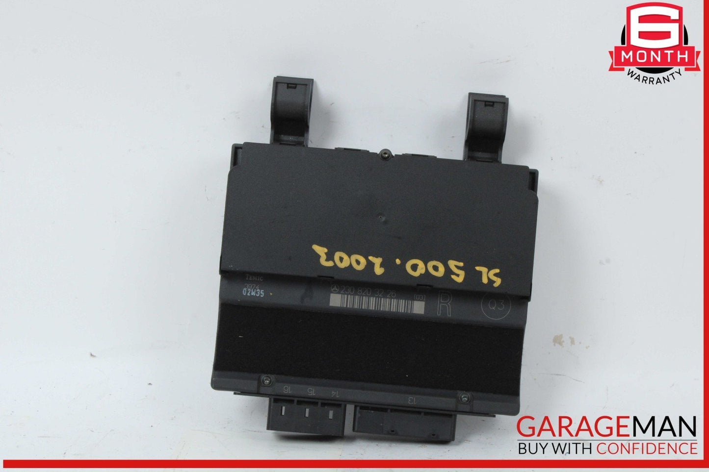 03-06 Mercedes R230 SL500 SL55 AMG Under Seat Control Module Right Side OEM