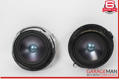 03-06 Mercedes W211 E350 Front Left & Right Door Audio Sound Speaker Set OEM