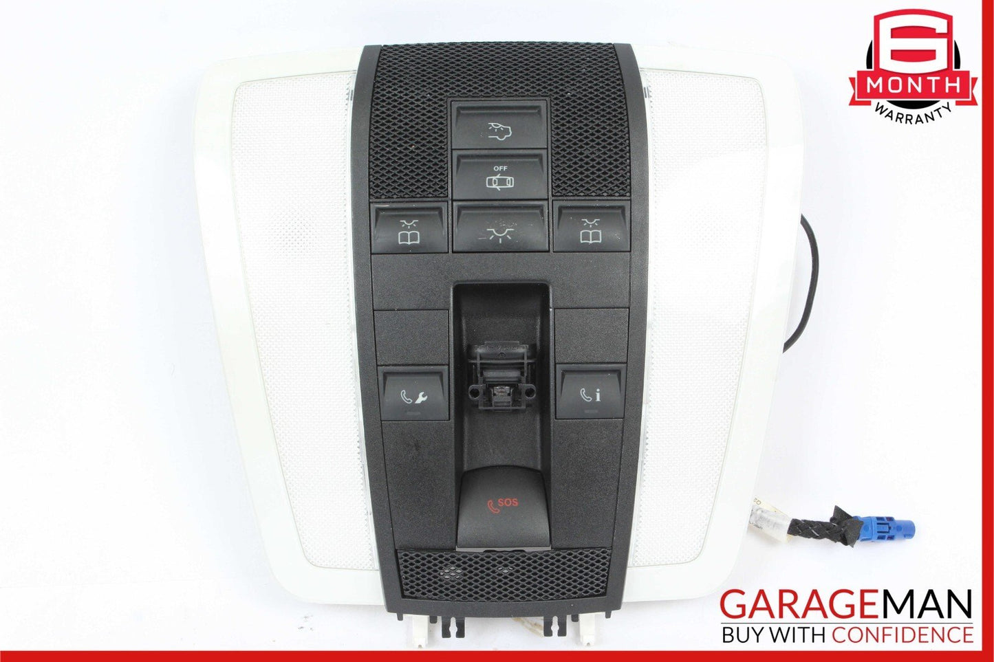 12-15 Mercedes C250 E350 GLK350 Front Overhead Dome Light Lamp Reading Map Black