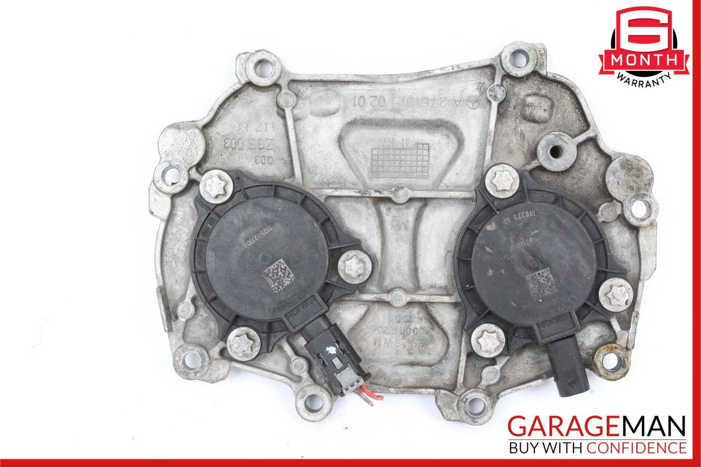 12-18 Mercedes R172 SLK350 Front Left or Right Engine Timing Chain Cover Plate