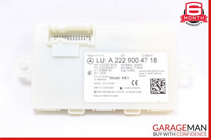 19-21 Mercedes W205 C300 Multifunction Control Module Unit 2229004718