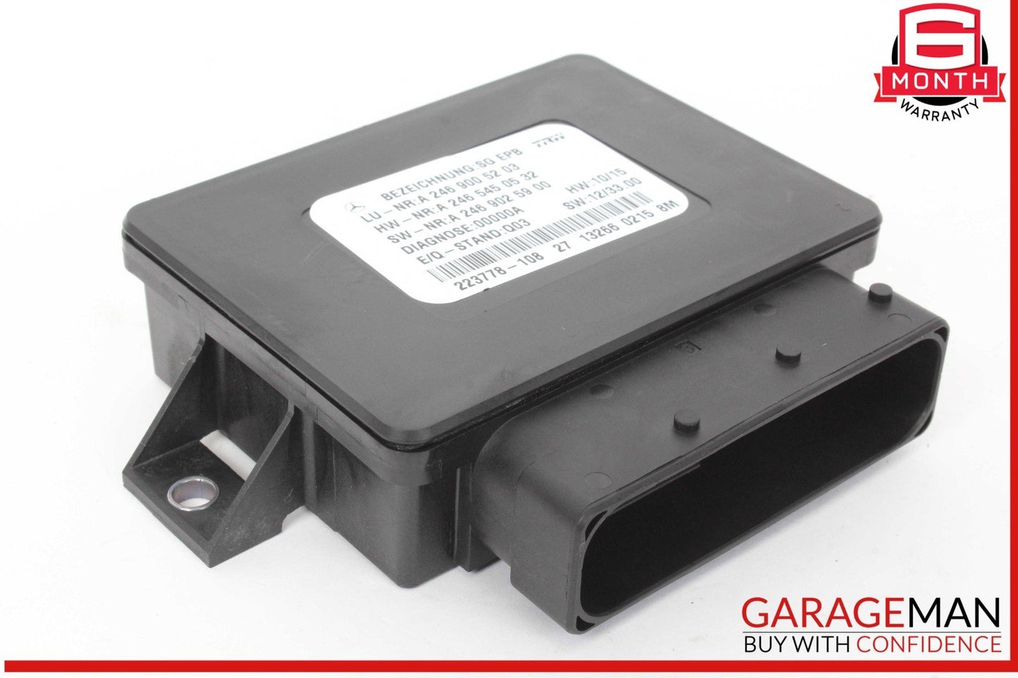 14-18 Mercedes W117 CLA250 Parking Brake Electronic Computer Control Module Unit