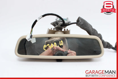 08-12 Mercedes W204 C300 E350 Interior Rear View Mirror Assembly Brown OEM