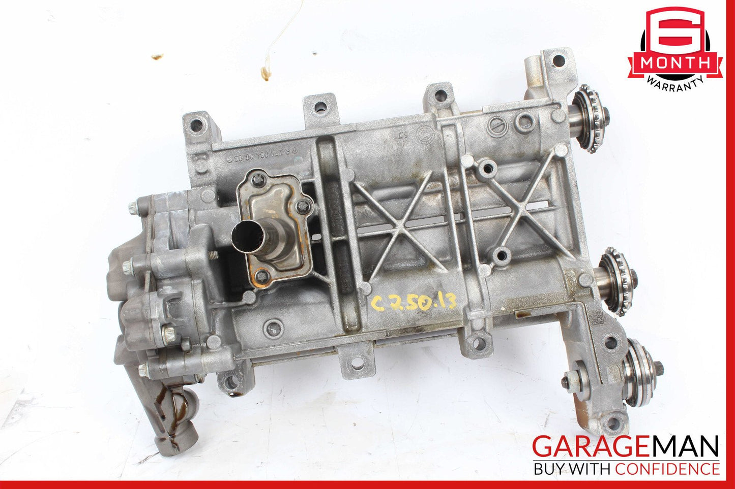 12-15 Mercedes W204 C250 SLK250 M271 Balance Shaft Housing Oil Pump OEM