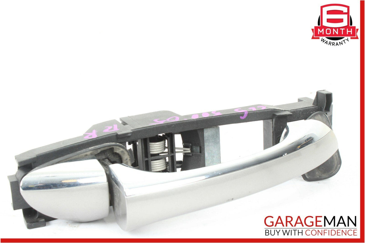 06-11 Mercedes W219 CLS500 CLS550 Exterior Door Handle Rear Right Passenger Side