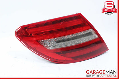 12-14 Mercedes W204 C250 Rear Left Driver Side Taillight Tail Light Lamp OEM