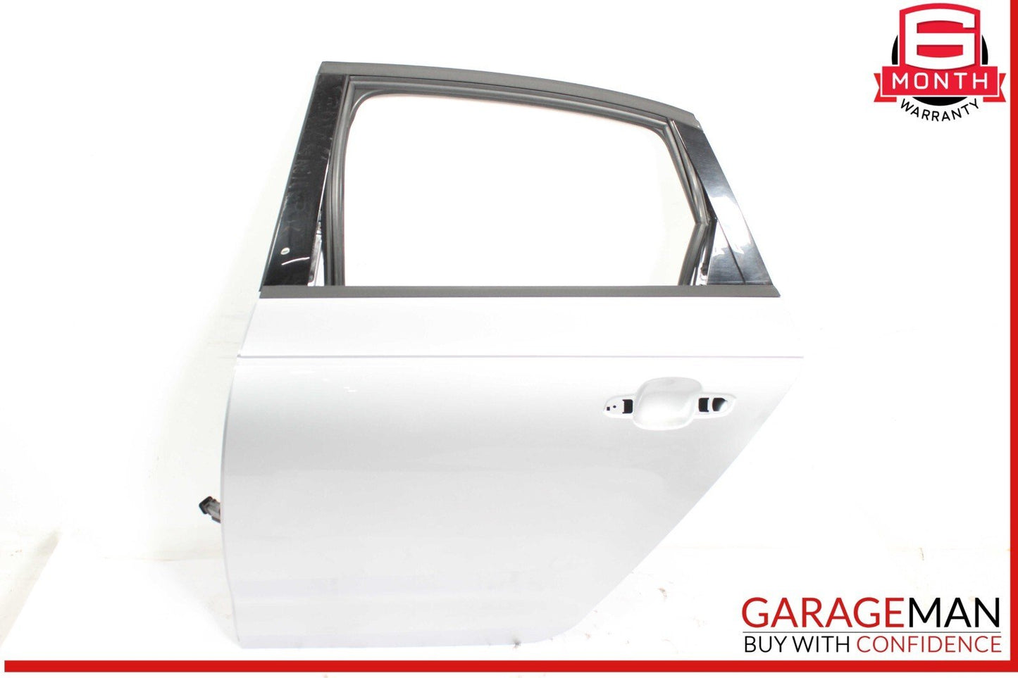 17-24 Audi A4 S4 Sedan Door Shell Rear Left Driver Side Gray OEM