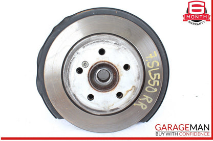 03-12 Mercedes R230 SL550 Rear Right Side Spindle Knuckle w/ Rotor Disc OEM