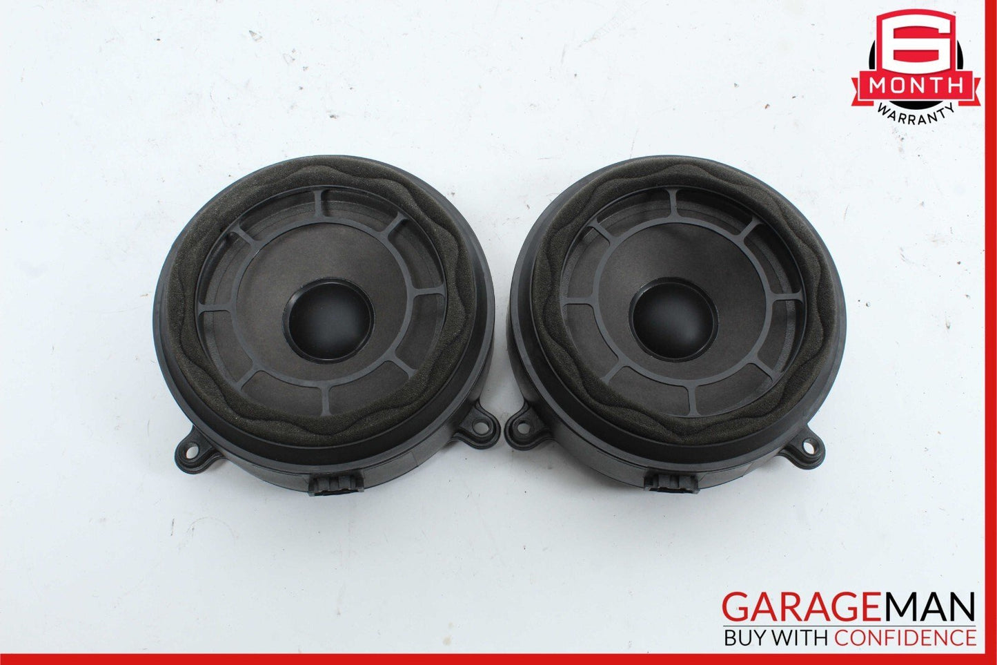 01-07 Mercedes W203 C230 Front Right & Left Side Door Audio Speaker Set of 2 OEM