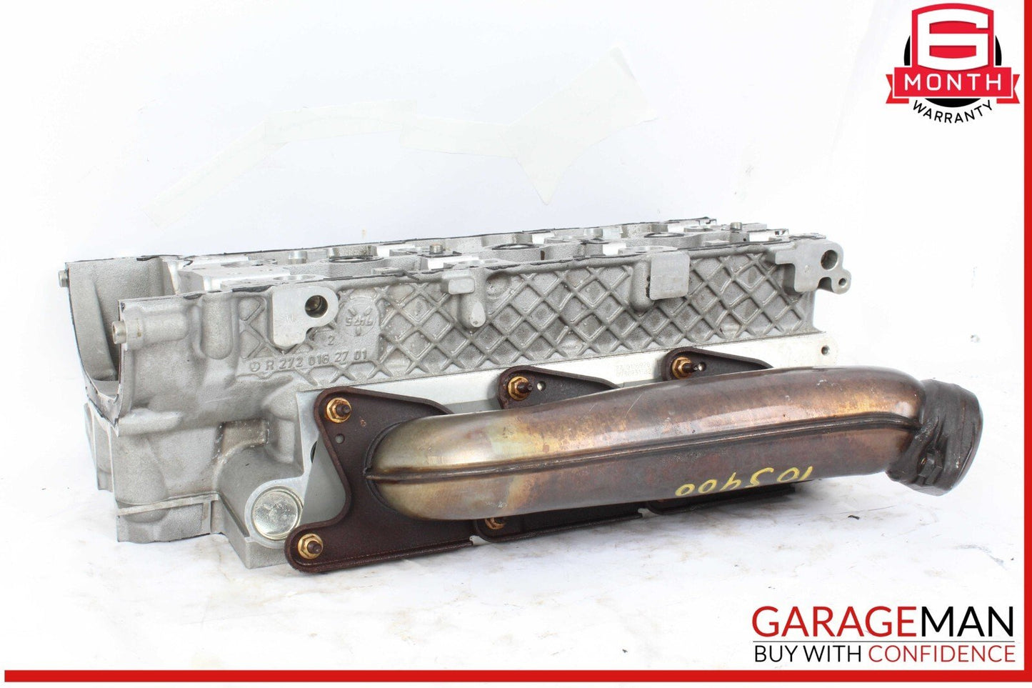 10-13 Mercedes W221 S400 ML450 3.5L Hybrid Engine Cylinder Head Left OEM