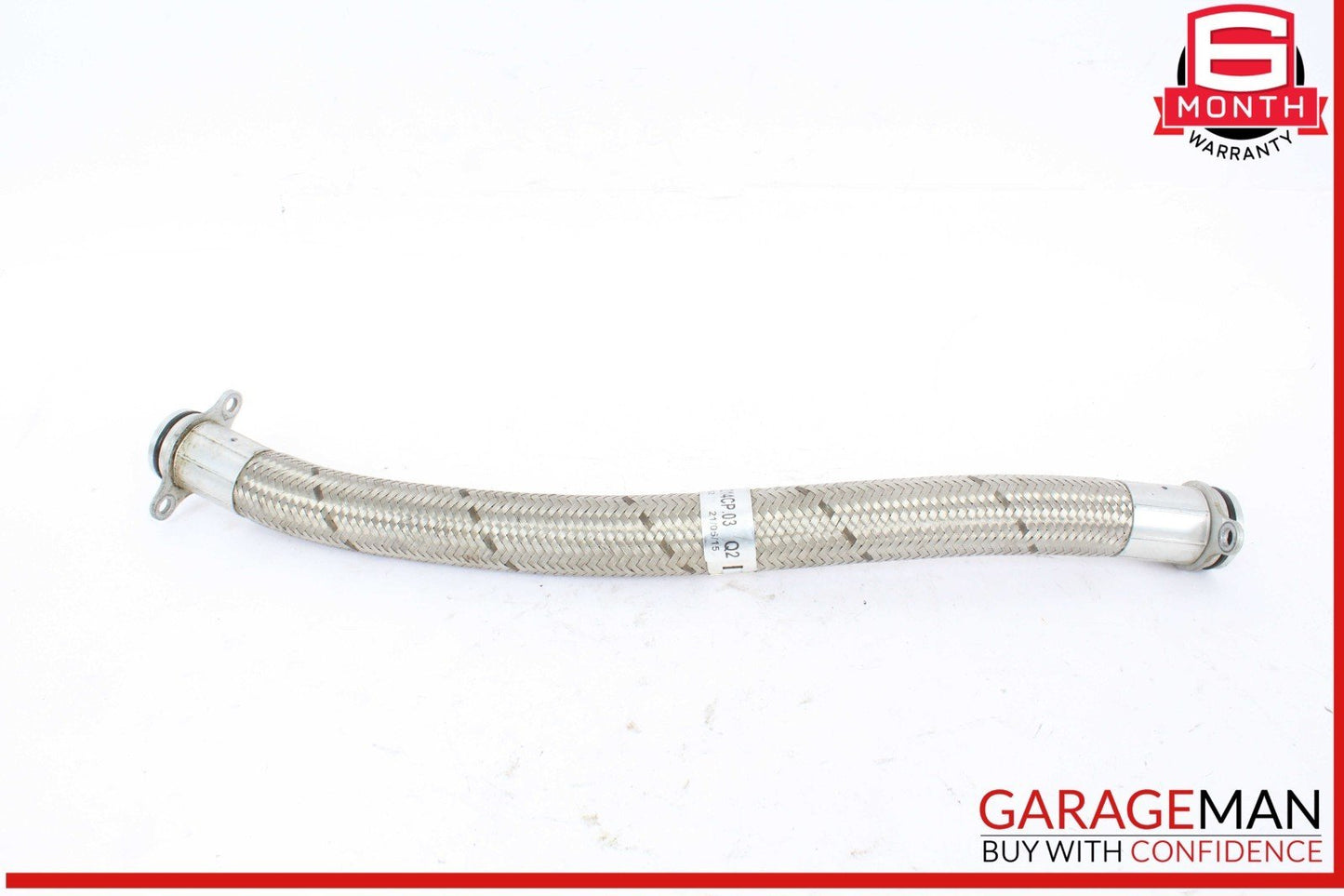 15-17 McLaren 650S Braided Engine Oil Hose Line Pipe 11F0214CP03 OEM