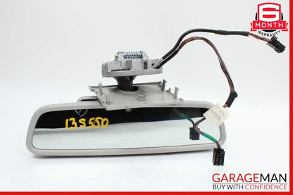 10-13 Mercedes W221 S550 S65 AMG Interior Top Upper Rear View Mirror Gray OEM