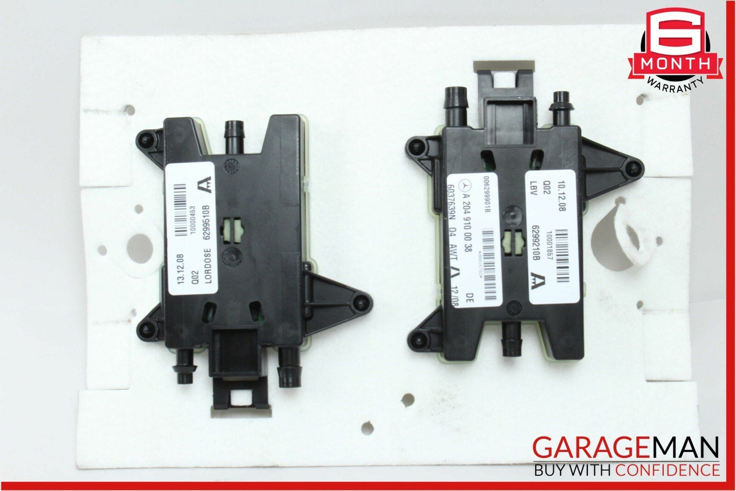 08-14 Mercedes W204 C350 Front Right Seat Lumbart Support Valve Module OEM