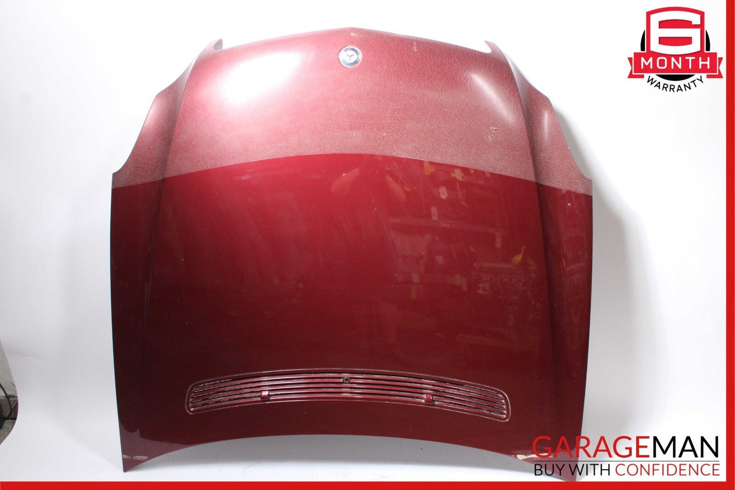 06-11 Mercedes W219 CLS500 CLS550 Front Hood Bonnet Cover Panel Assembly Red