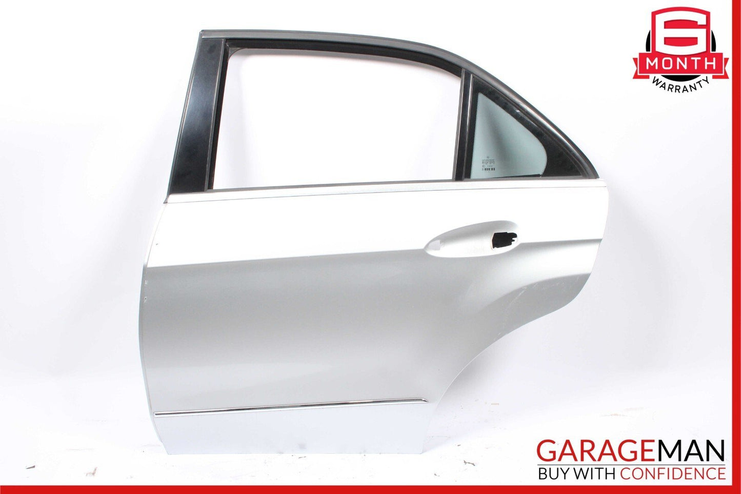 10-16 Mercedes W212 E400 E350 Sedan Rear Left Driver Side Door Shell Silver OEM