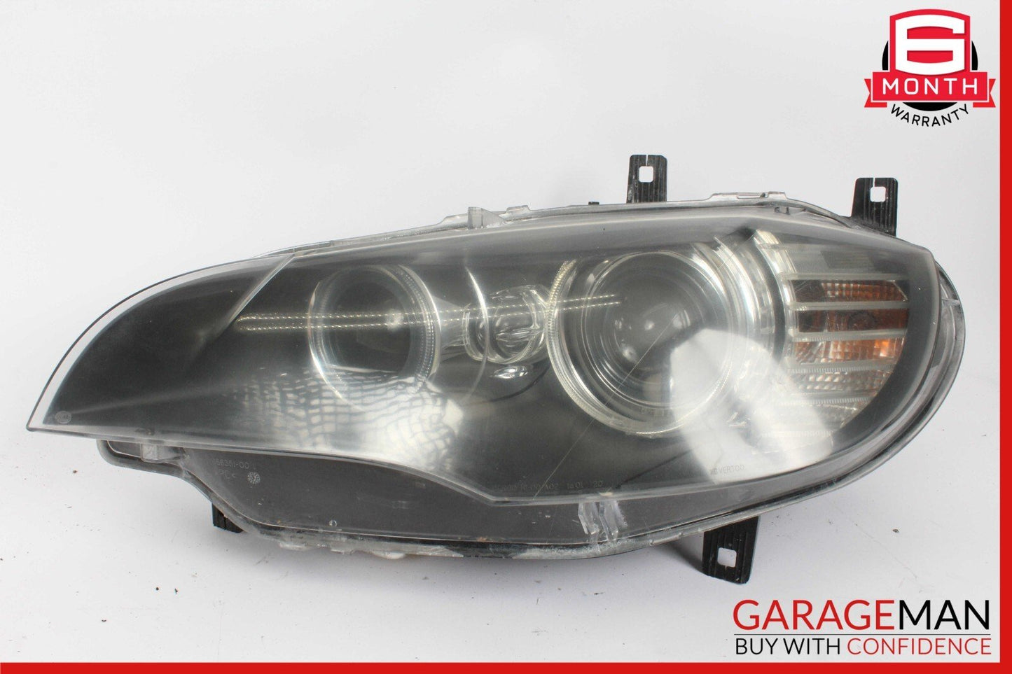08-14 BMW X5 X6 Front Left Driver Side Headlight Hid Xenon AFS OEM