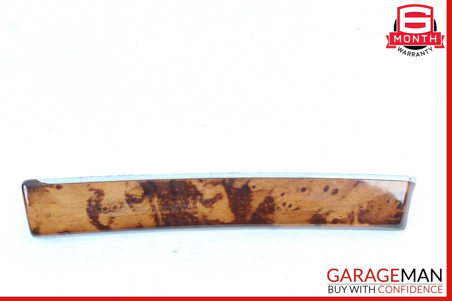 03-09 Mercedes W211 E320 E500 Front Left Dashboard Dash Molding Trim Bezel Wood