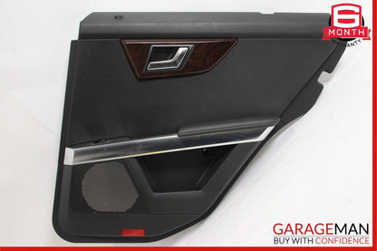 10-15 Mercedes X204 GLK250 Rear Right Passenger Side Interior Door Panel Black