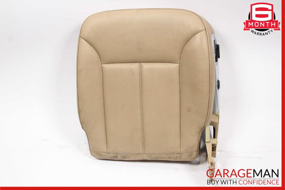 07-12 Mercedes GL450 GL550 Front Right Lower Bottom Seat Cushion Cover Brown