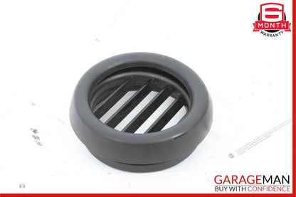 03-10 Porsche Cayenne 955 957 Dashboard A/C Air Vent Round Grille Trim Black OEM
