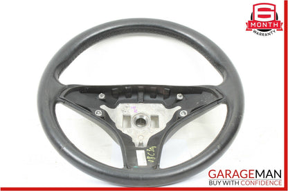 08-11 Mercedes W204 C250 C300 Driver 3 Spoke Steering Wheel Black Leather OEM