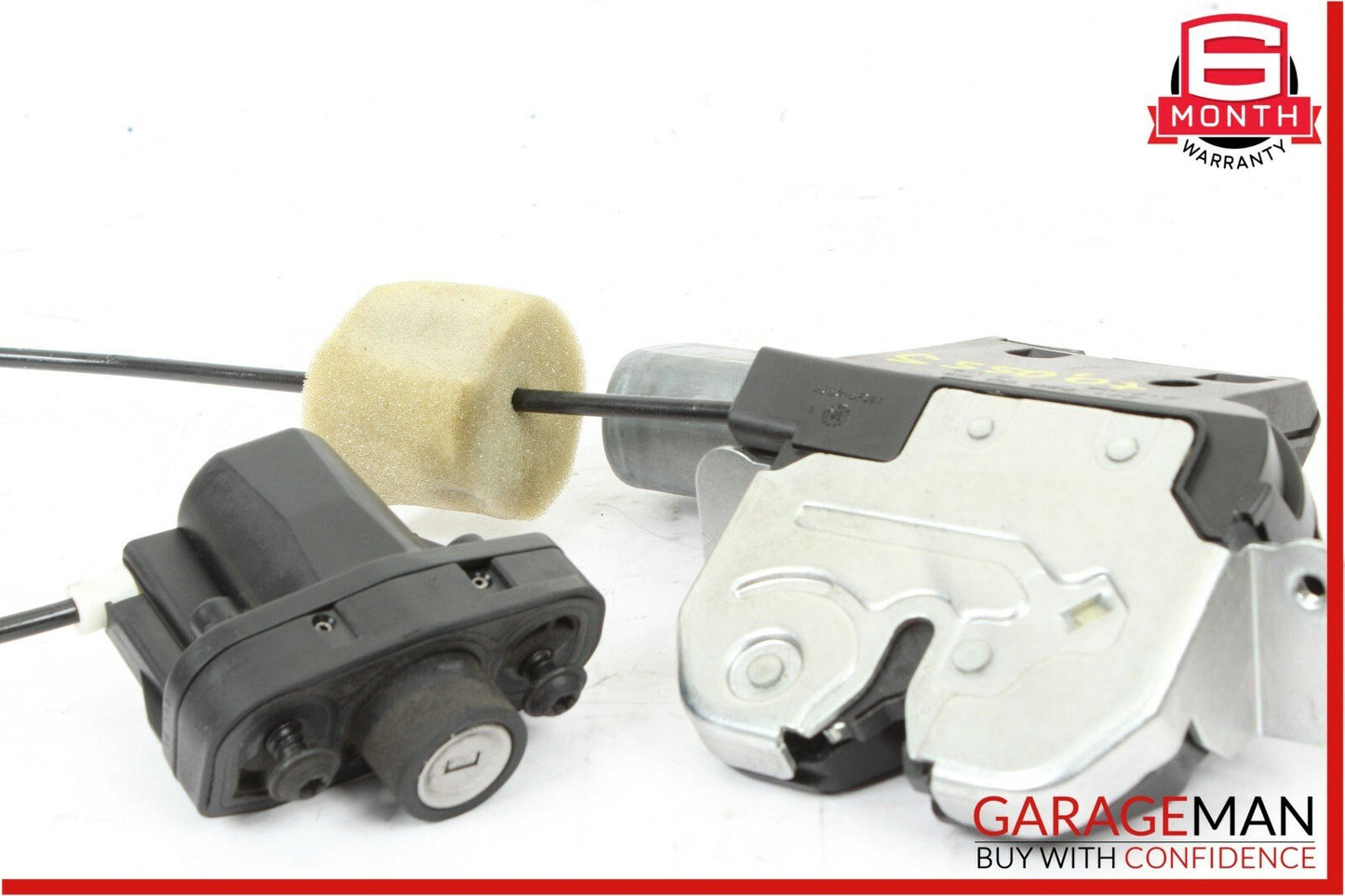 07-14 Mercedes W221 S550 CL600 Trunk Lid Lock Latch Actuator w/ Handle Assembly