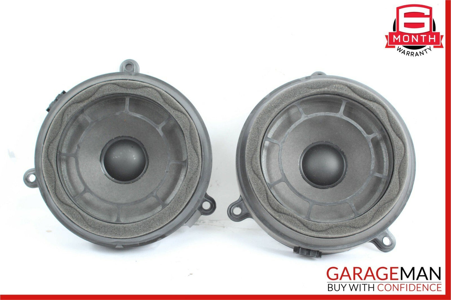 01-07 Mercedes W203 C230 Front Right & Left Side Door Sound Audio Speakers Set