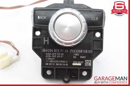 12-15 Mercedes W204 C250 E400 Console Head Unit Controller Knob Multi Switch OEM