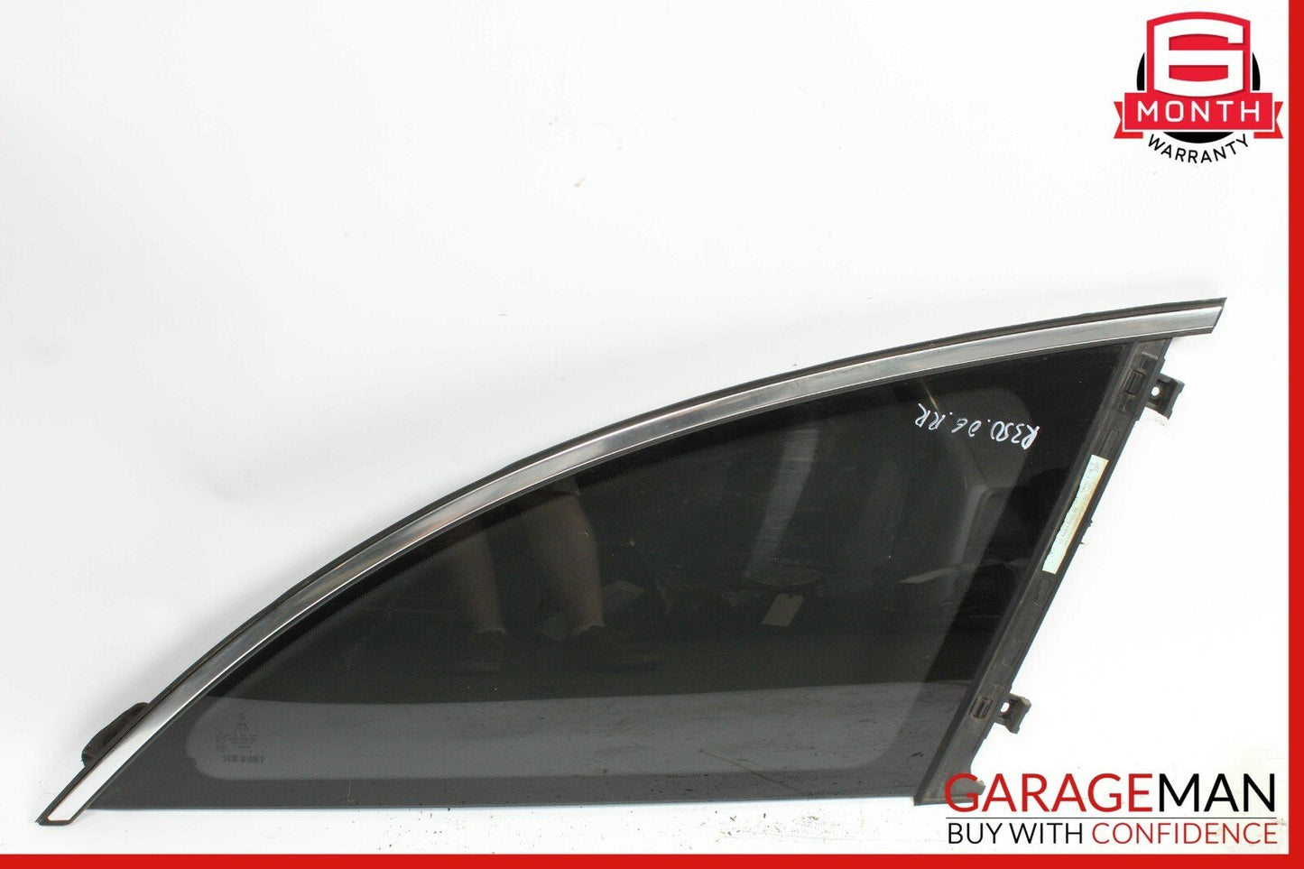 06-13 Mercedes W251 R350 R500 Rear Right Passenger Side Quarter Window Glass OEM