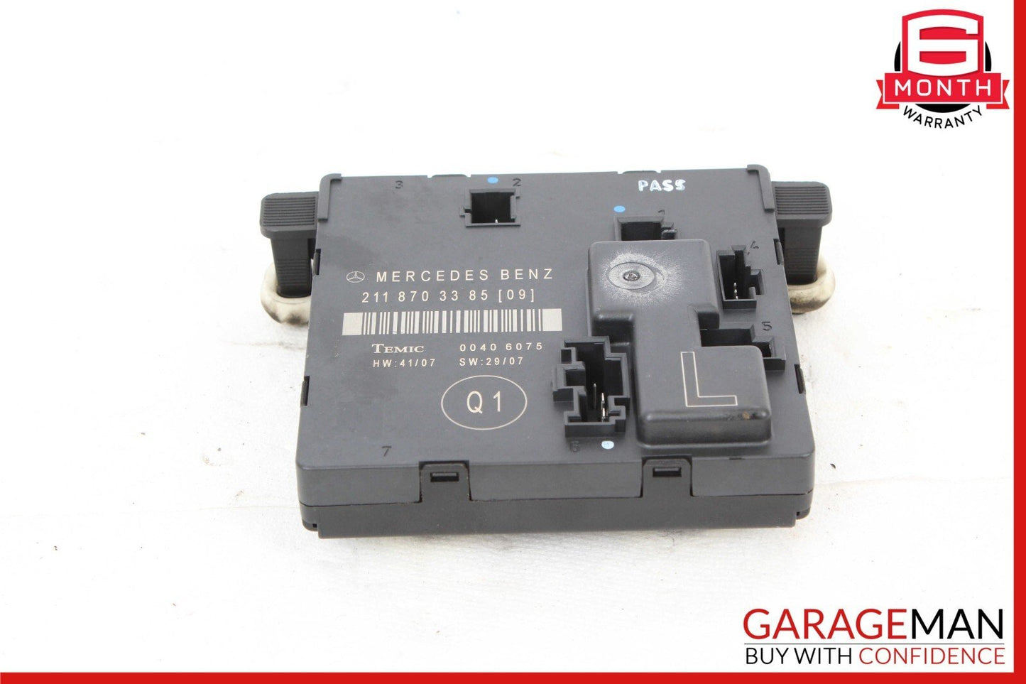07-09 Mercedes W211 E350 E550 E320 Rear Left Door Control Module 2118703385 OEM