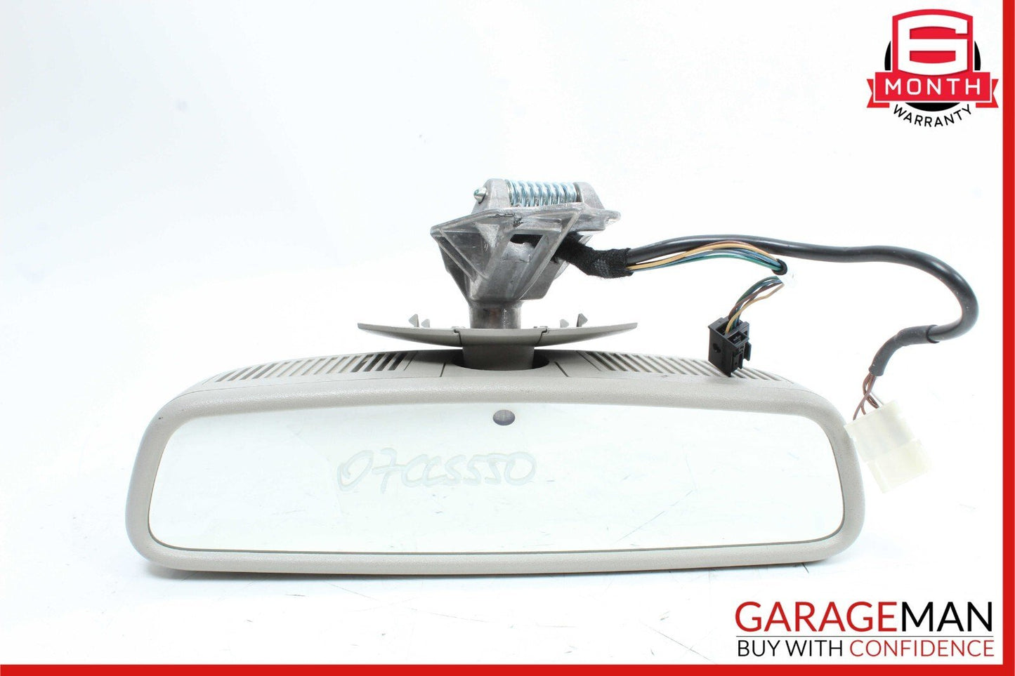 06-11 Mercedes W219 CLS550 CLS55 AMG Interior Rear View Mirror Gray OEM
